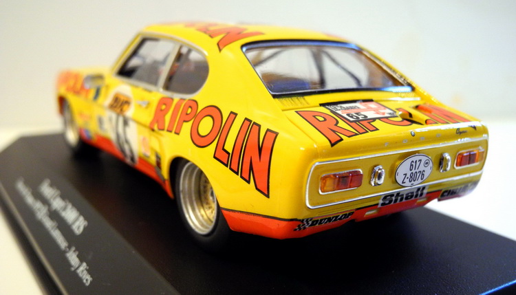 1:32 - Tour de  France 1972 mi Gerard Larrousse und Johny Rivers im Ford Capri RS2600